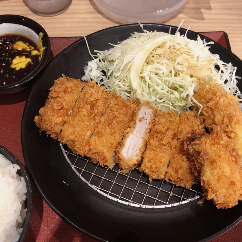 ヘレカツ定食(とんかつ 新宿さぼてん ルクア大阪店)