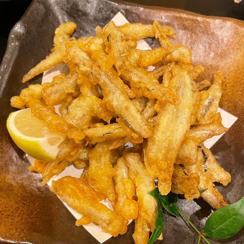 鰯唐揚げ(海鮮酒場 番屋七宝丸 八丁堀店)