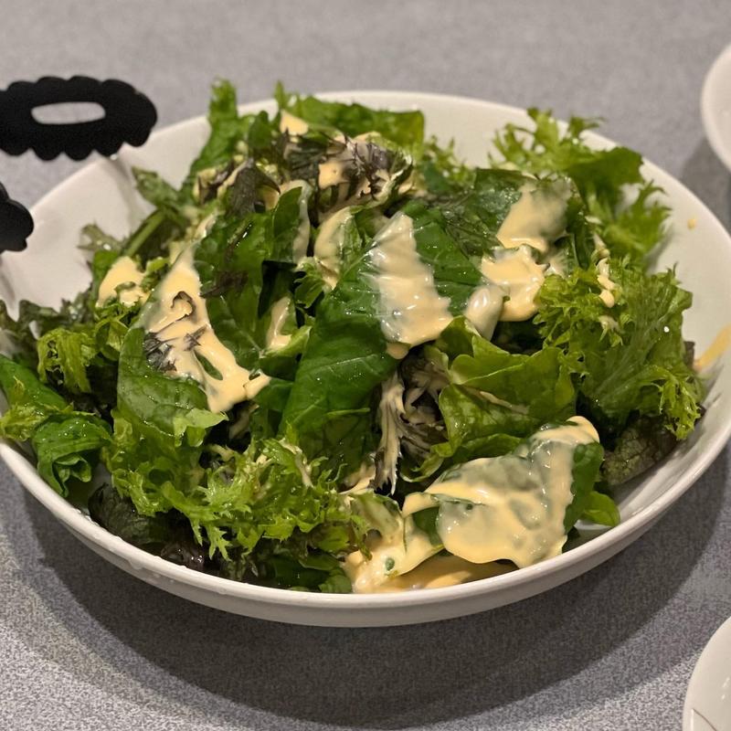 ムスクランのサラダ(梅酒の店ぱかぱか)