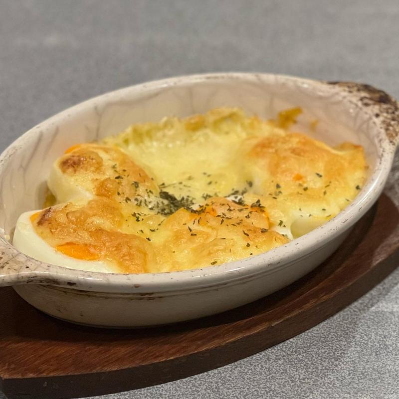 ゆで卵のマヨネーズ焼き(梅酒の店ぱかぱか)