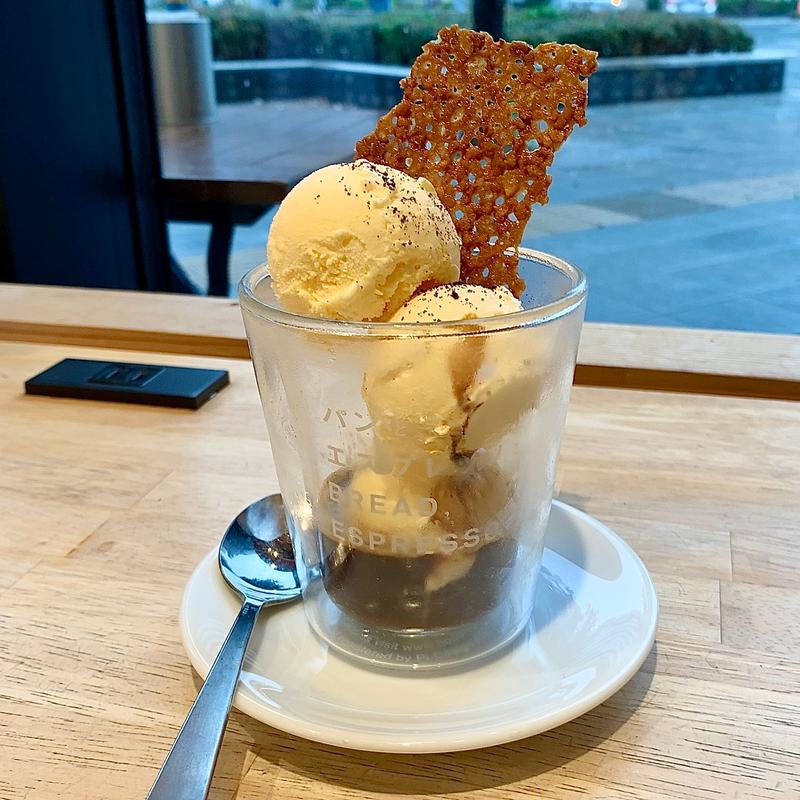 アイスとエスプレッソと 〜要はアフォガード〜(パンとエスプレッソと 南森町交差点)