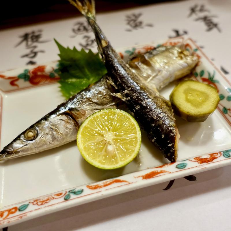 秋さんまの塩焼き(俥屋 )