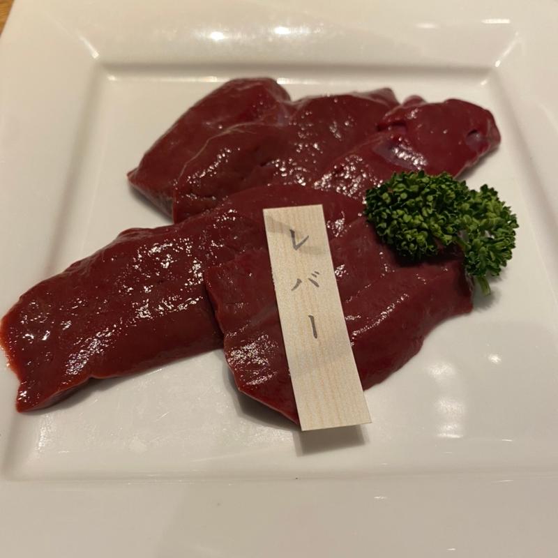 レバー(焼肉 萬屋)