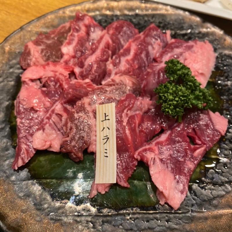上ハラミ(焼肉 萬屋)