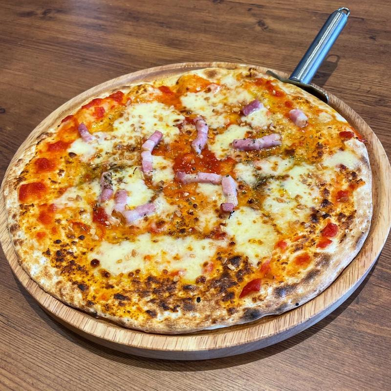 ピッツァ・ガーリックベーコン(オリーブの丘 綾瀬店)