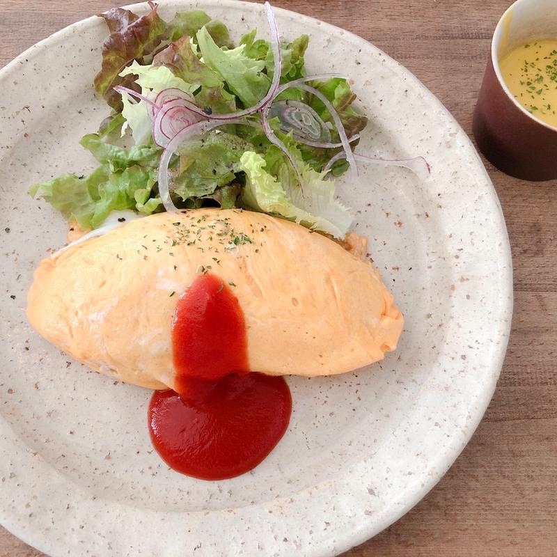 ツナの和風オムライスセット(torse)