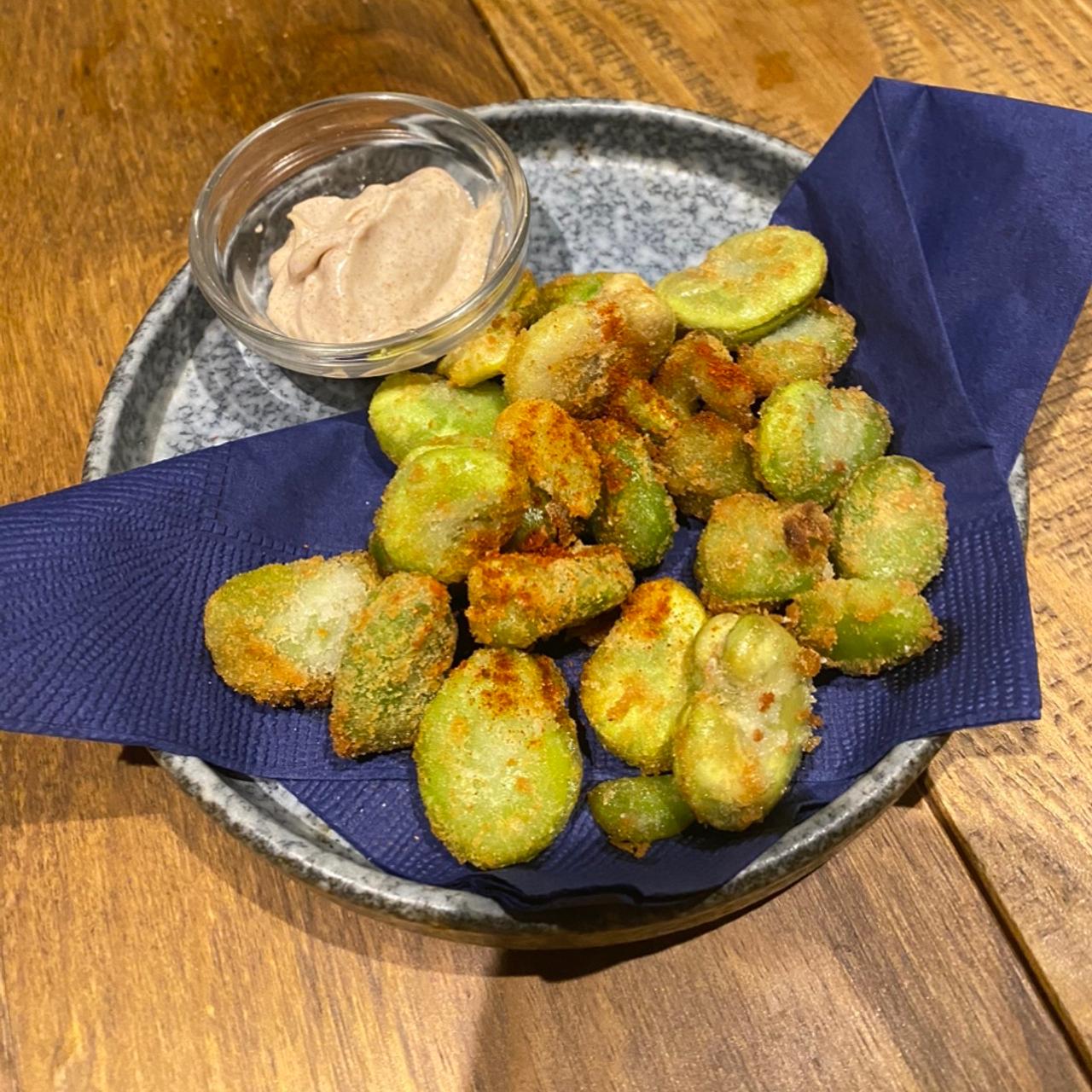 そら豆フリット(炭火とワイン 烏丸店)の口コミ一覧 | おいしい！が増えるグルメアプリ「SARAH」