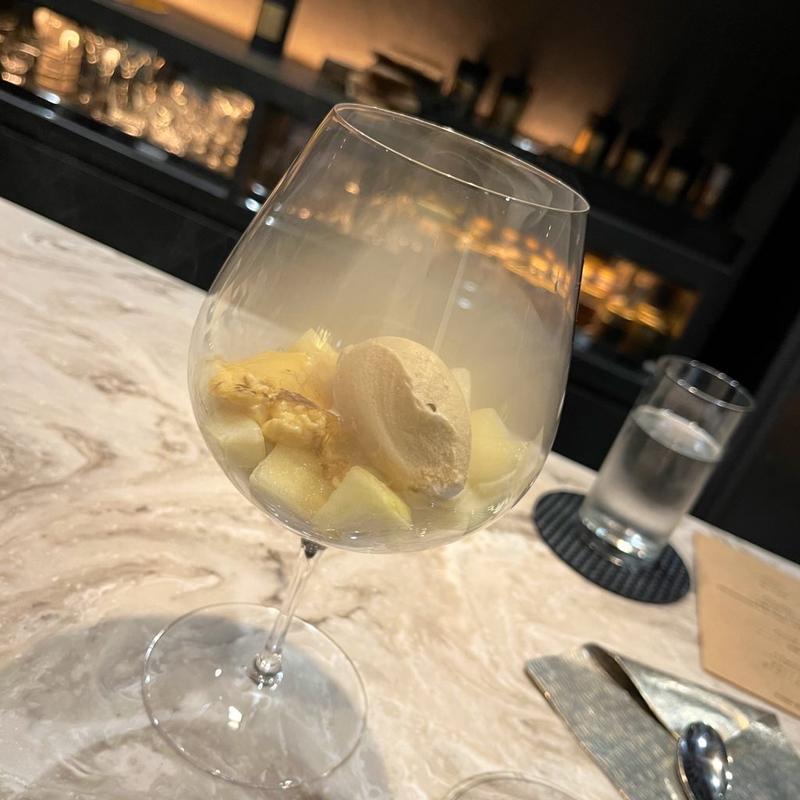 メープル、洋梨、燻製(Chocolaterie&Bar ROND-POINT by Hirofumi Tanakamaru)