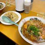 ラーメン半チャーハンセット(中華そば 駒)