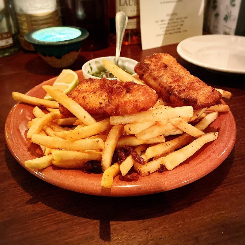 フィッシュ&チップス チミチャリソース(魚介とワイン PEZ（ペス）)