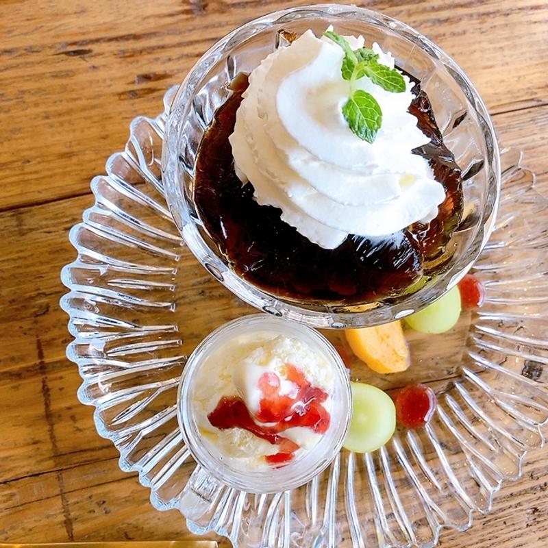 珈琲ゼリープレート(スマッジコミュ cafe)