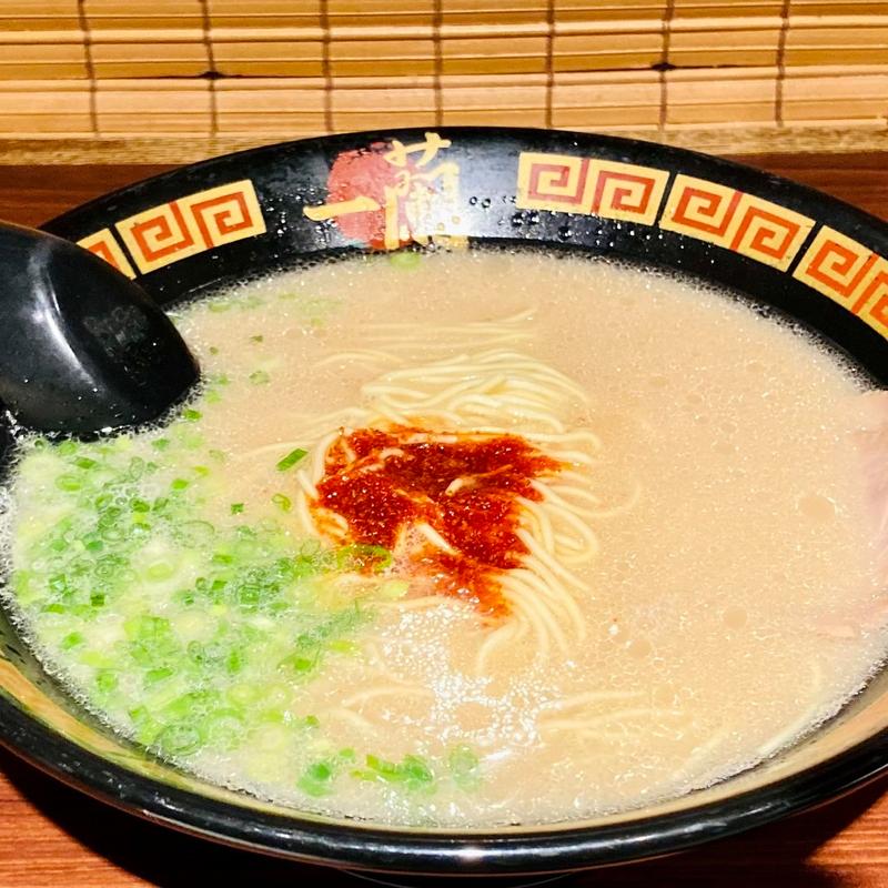 とんこつラーメン(一蘭 池袋店)