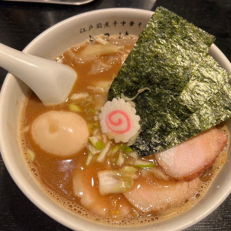 特製中華そば(江戸前煮干中華そば きみはん 五反田店)