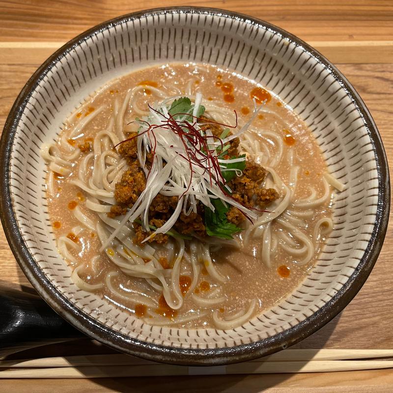 担々くるみ蕎麦(鴨しゃぶ粋玄)