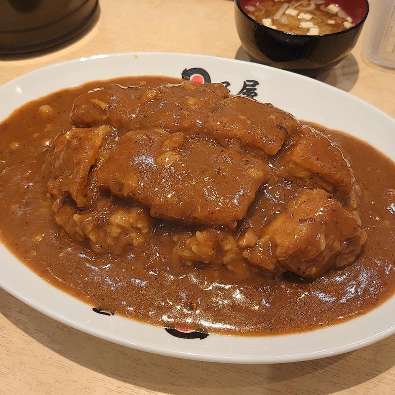 名物カツカレー＋特盛＋ルー大盛り(日乃屋カレー 土浦店)