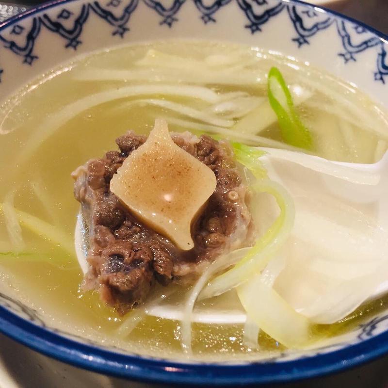 牛たんさがり焼きと麦とろ定食(牛たん炭焼 利久 アミュプラザ鹿児島店 )