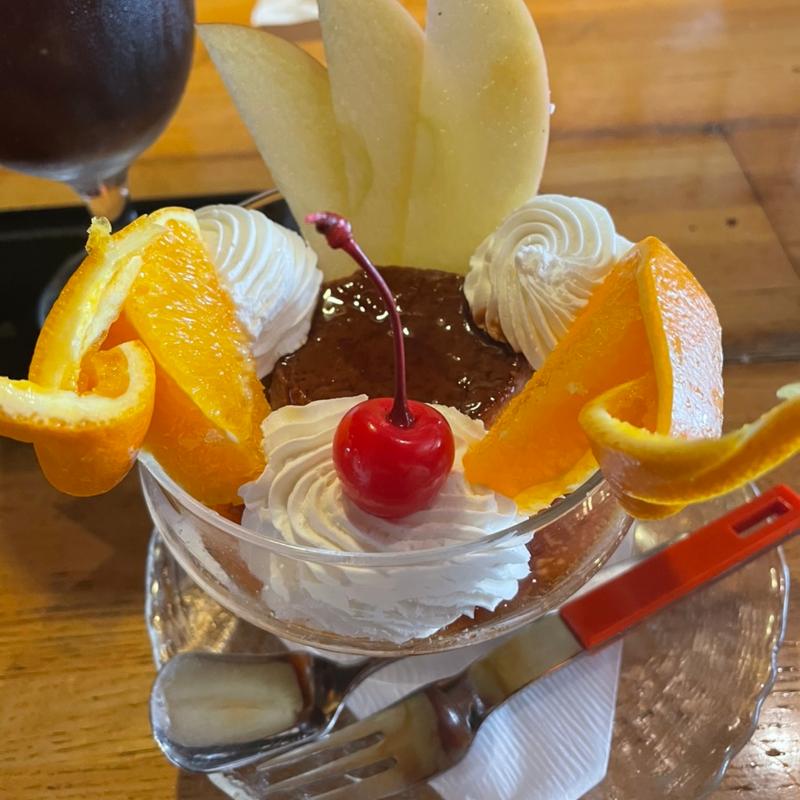 プリン(珈琲道場 侍)