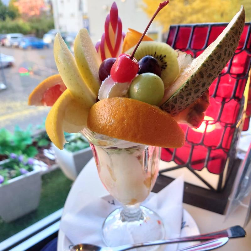 マロンパフェ(喫茶マロン)