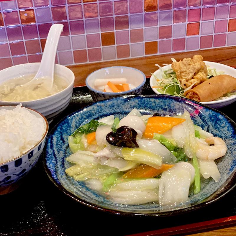 八宝菜セット(韓国風中華ダイニング 大福)