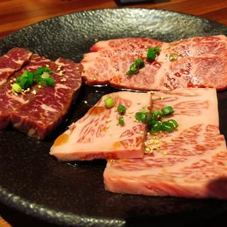 特選セット(焼肉はしもり)