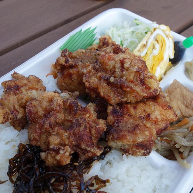 から揚げ弁当(すしハウス)