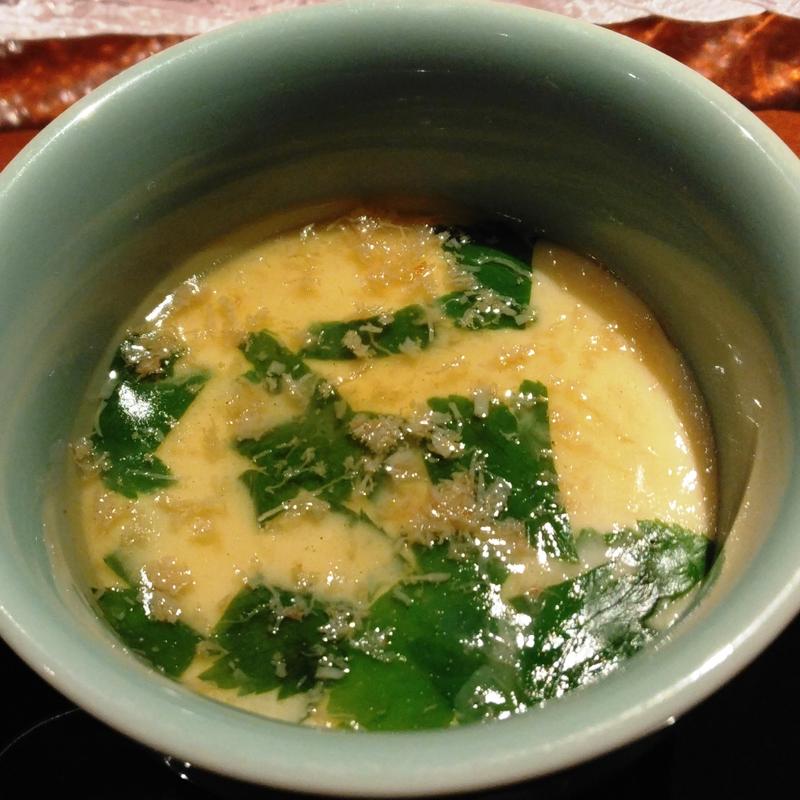 蟹のあんかけ茶碗蒸し(伊達路 （だてじ）)