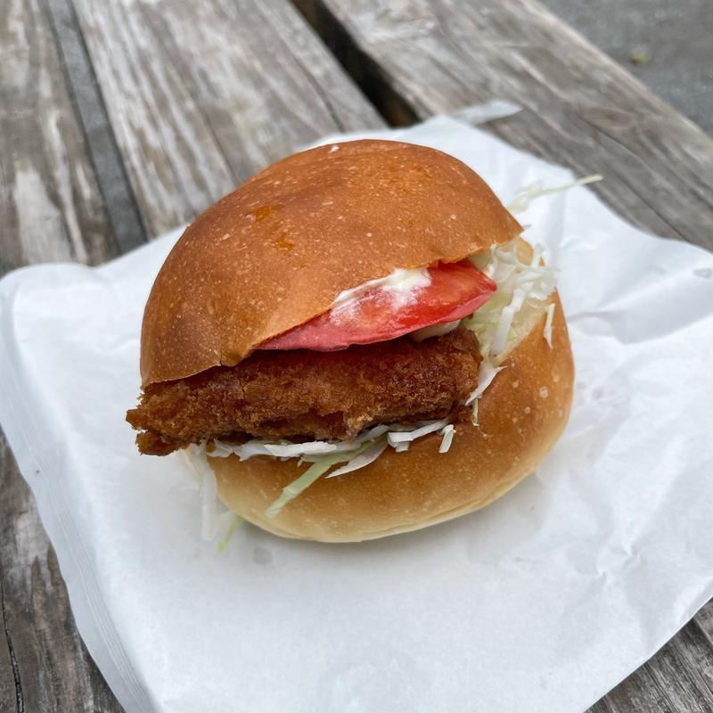 チキンカツバーガー(ラパンラパン)