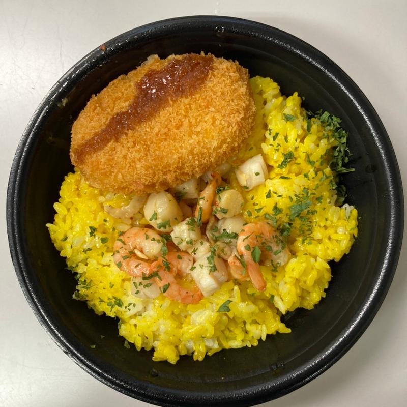 シーフードパエリア(お弁当屋さん)