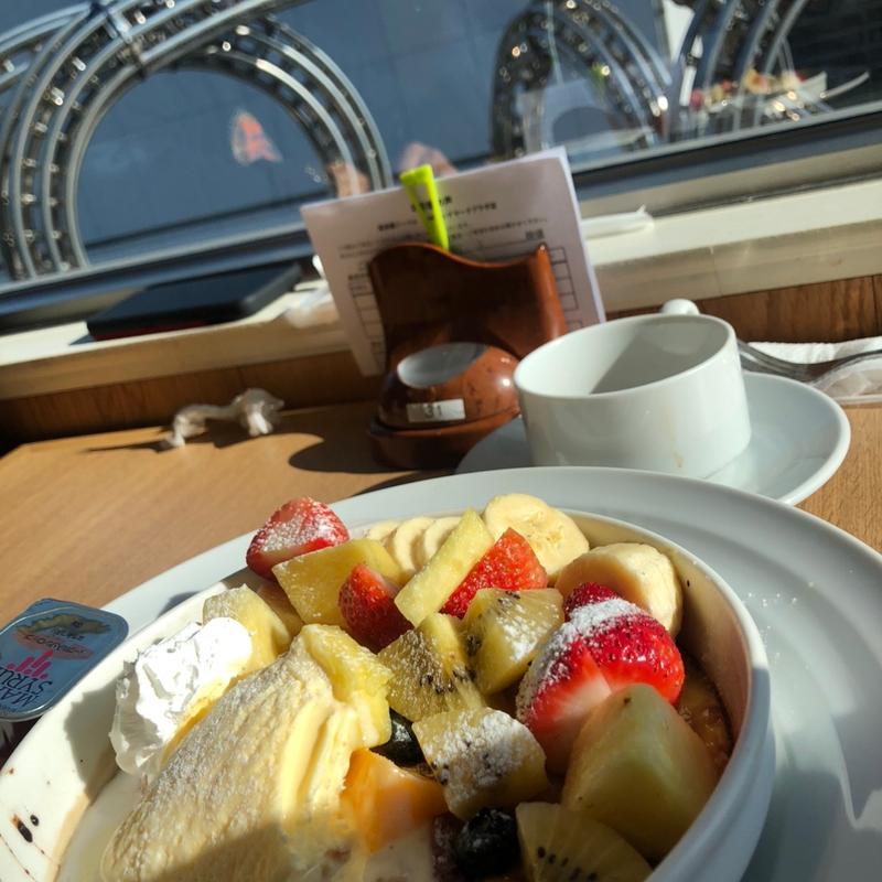 フルーツフレンチトースト(果実園 リーベル 横浜ランドマークプラザ店)