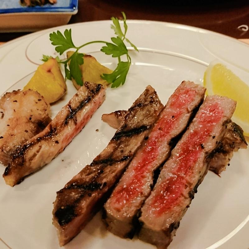 飛騨牛ステーキ(水明館 )