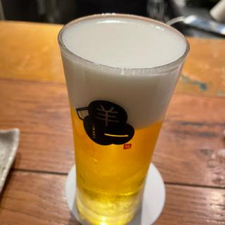 ビール(ジンギスカン 羊一 渋谷店)