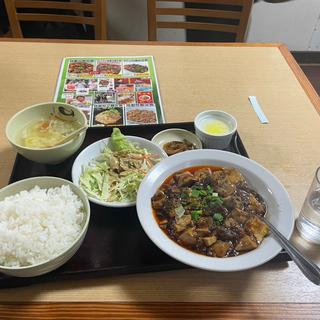 麻婆豆腐定食(晴々飯店 （セイセイハンテン）)