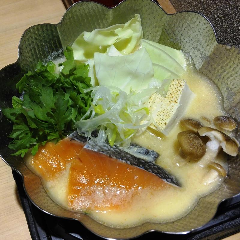 石狩鍋(横浜 鮨 ふくじゅ)