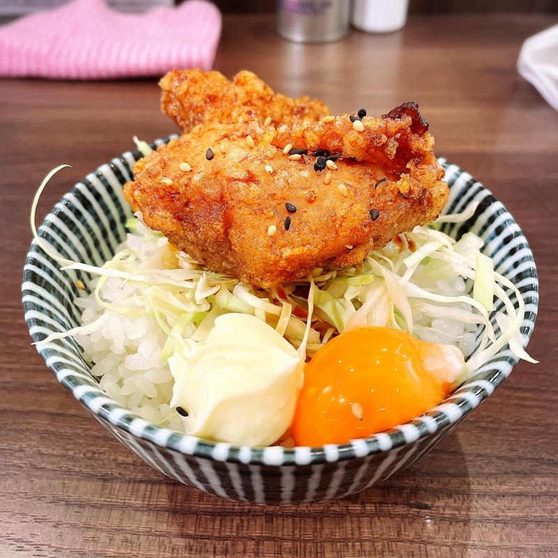 唐揚げめし(打ち立て中華そば 伊蔵八)