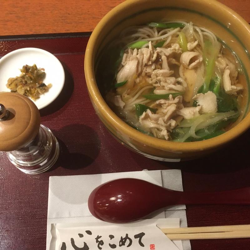 鳥南そば(そば茶屋 華元 新天町店)