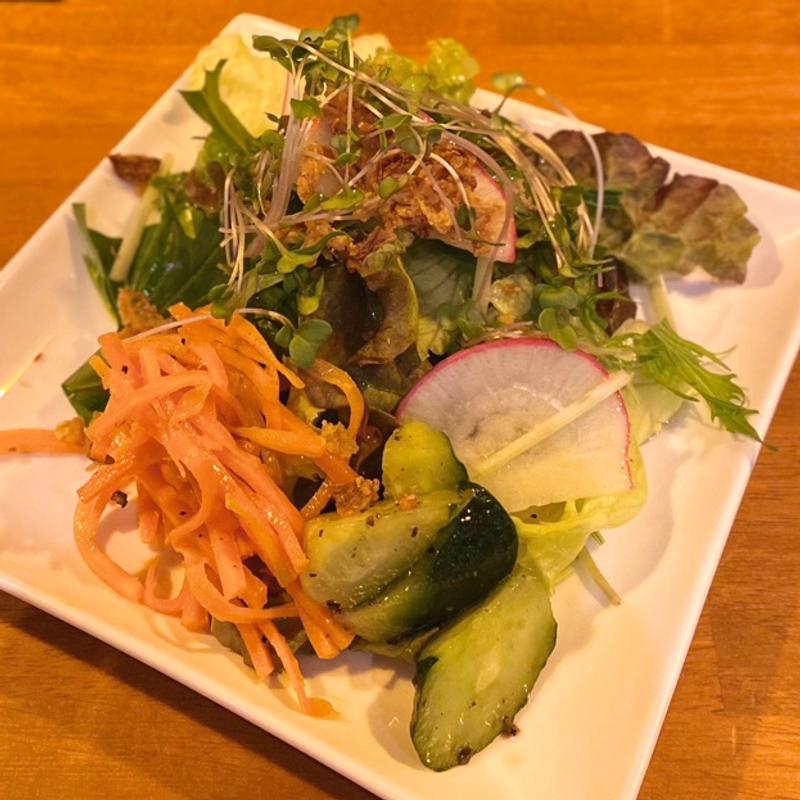 セット サラダ(Bistro ideal 欧風カレーイナバ)