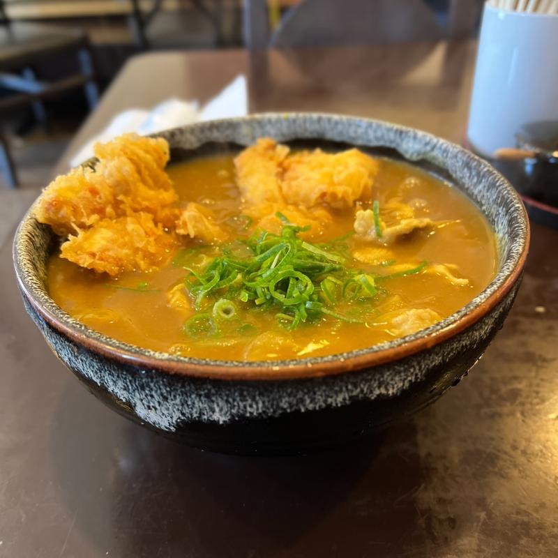 とり天カレーうどん(めん処 つるつる亭 )
