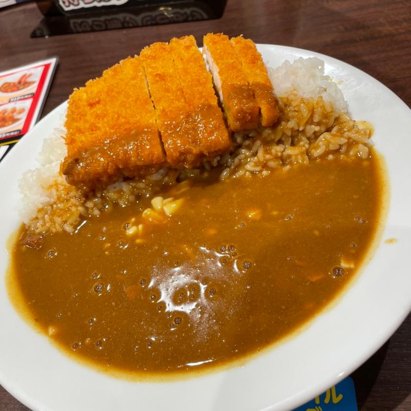 チキンカツカレー400g+チーズトッピング(CoCo壱番屋 和歌山北インター店 （ココイチバンヤ）)