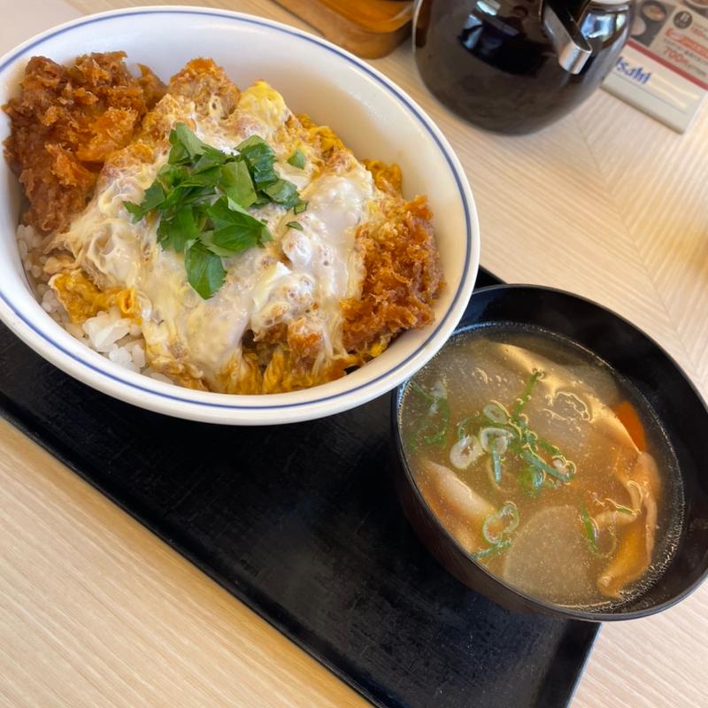 カツ丼 梅  豚汁 小(かつや 和歌山岩出店)