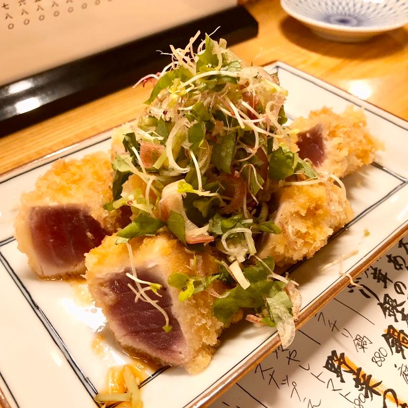 マグロ揚げ(鳩乃湯（はとのゆ）)