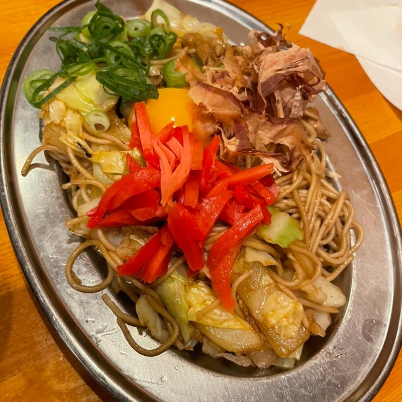 焼きそば(串かつ 寅卯 ekie店)