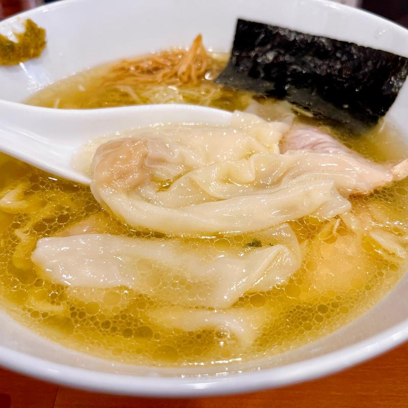 ワンタン(2個)(自家製手もみ麺 鈴ノ木)