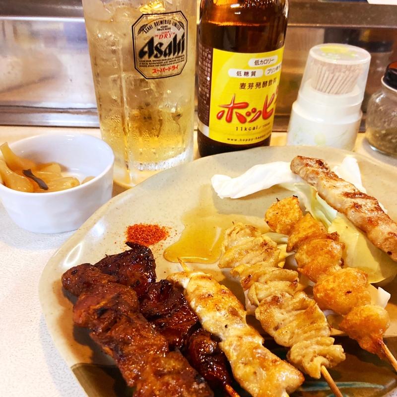 やき鳥盛り合わせ(やき鳥 味寛)