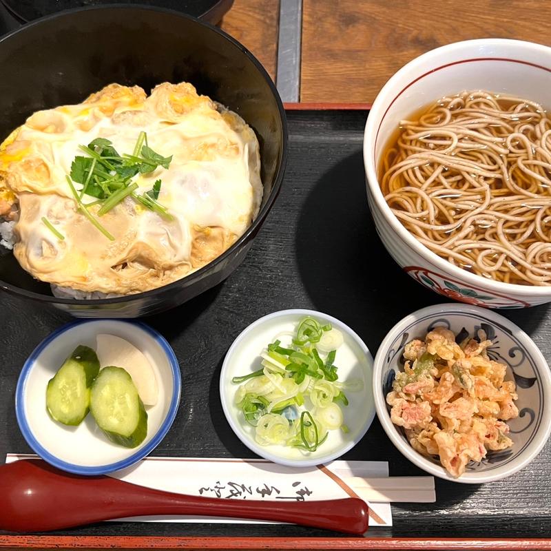 親子丼セット(更科大黒 )