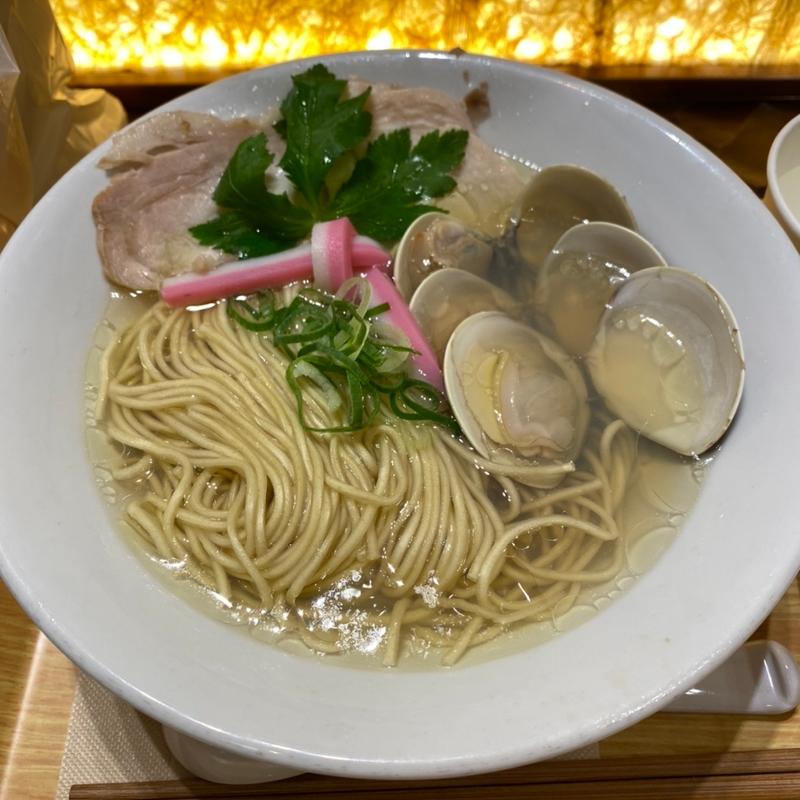蛤SOBA 塩(むぎとオリーブ 伊丹ゲート店)
