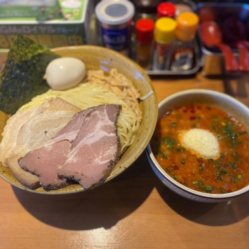 トマト味噌つけ麺(麺屋 かぐや)
