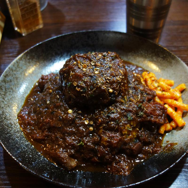 ハンバーグカレー(ナマステ堂 カレーワールド)
