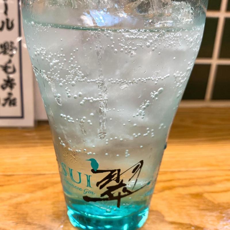 翠ジンソーダ(餃子ノ酒場 太陽 ホエール 横浜駅前店)