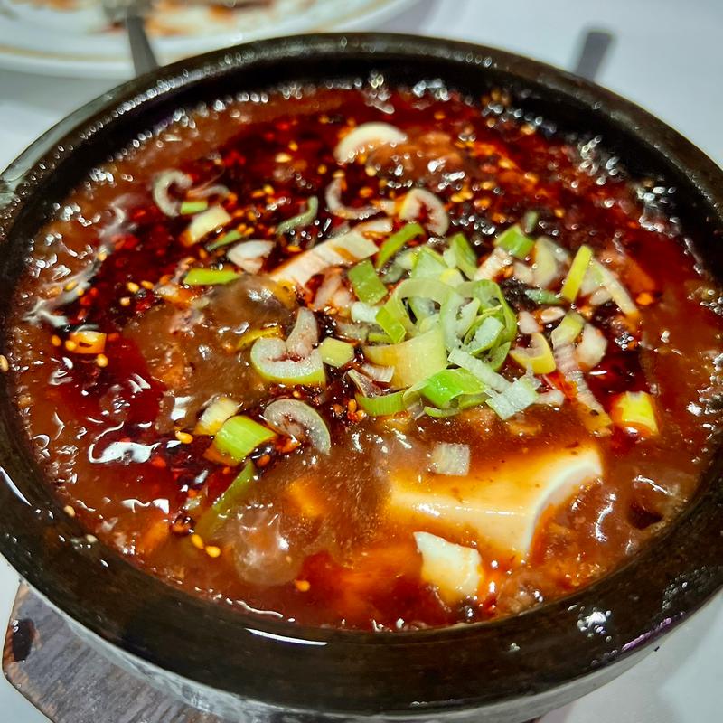 麻婆豆腐(四川料理刀削麺 川府 神保町店 （せんふう）)