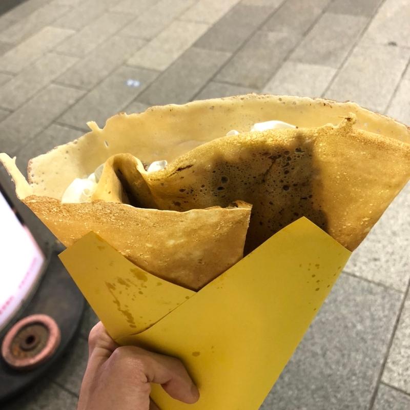 生クリームチョコバナナ(クレープハウスCircus)